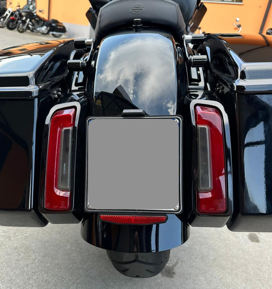 Porta Targa ’Sport’ Touring 2024-Up Con Solo Luce Targa Custom 3D Made