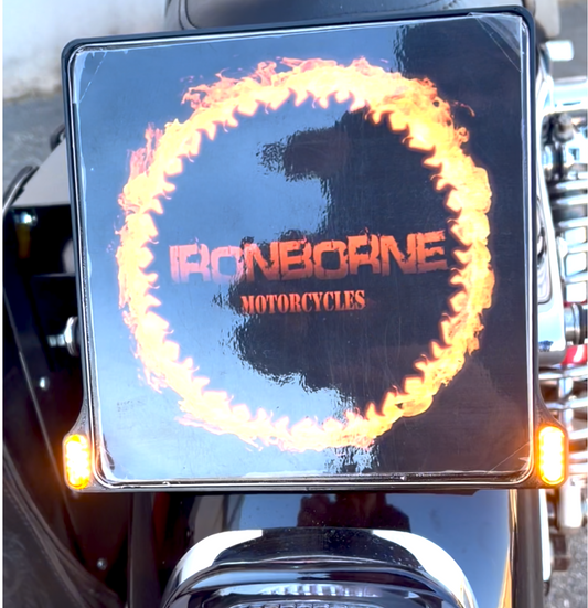 Porta Targa Inclinato