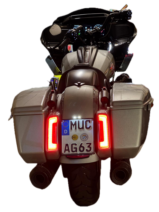 Porta Targa "SPORT" Touring 2024-up Deutschland con solo luce targa