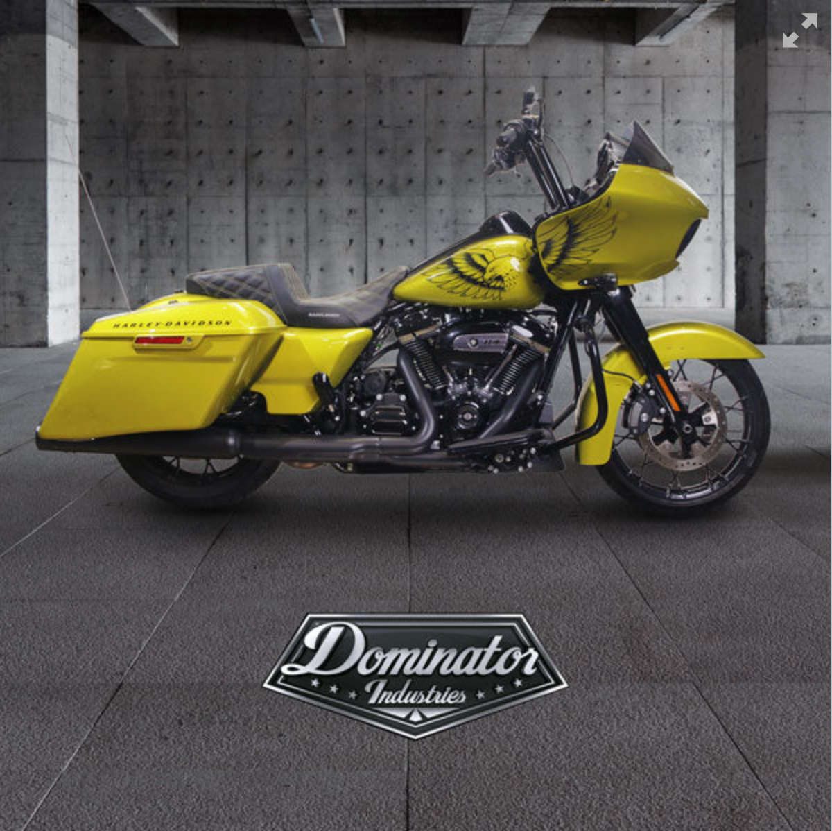 Manubrio Ape Hanger Meathook Dominator Industries per Road Glide