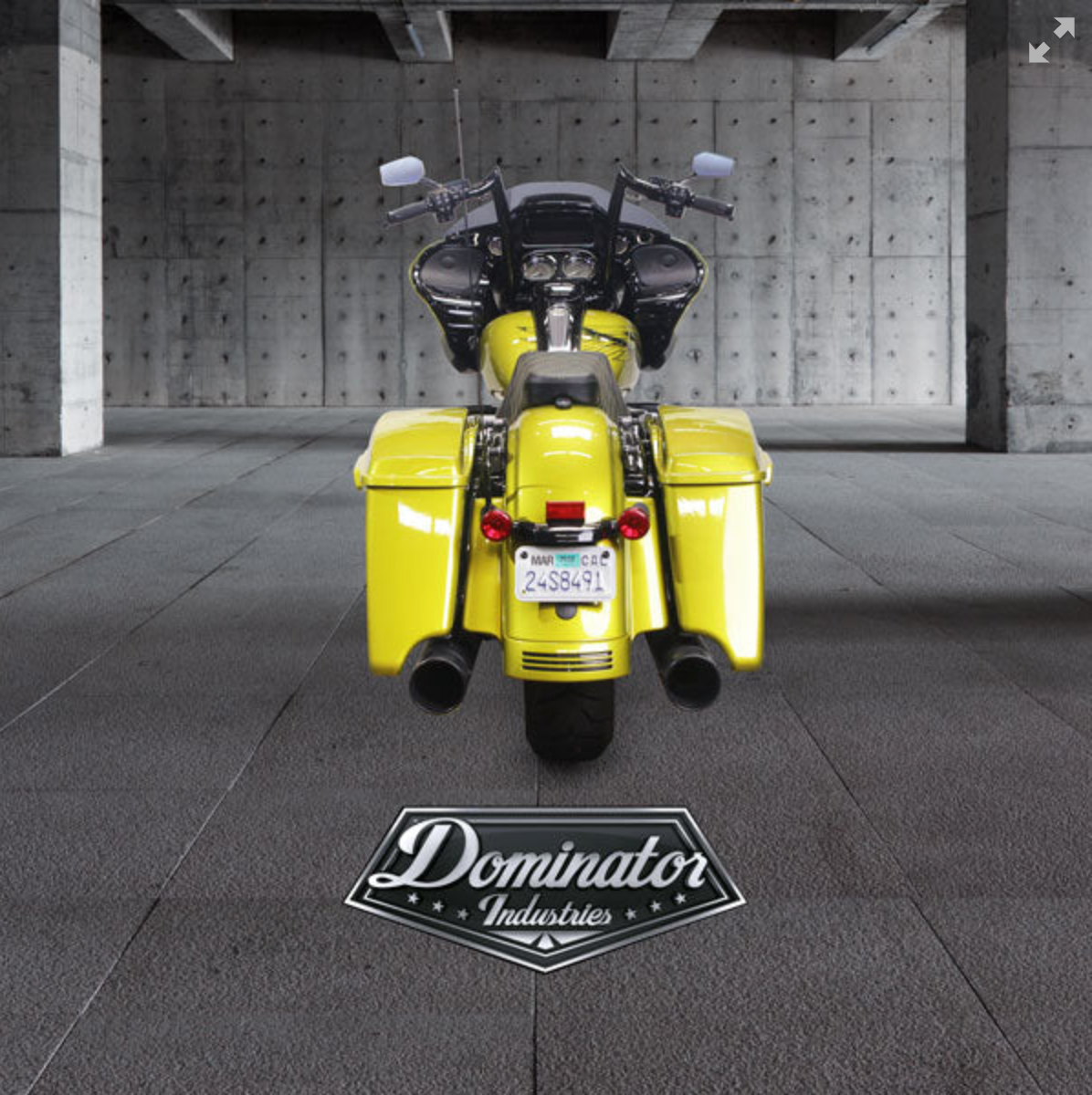 Manubrio Ape Hanger Meathook Dominator Industries per Road Glide