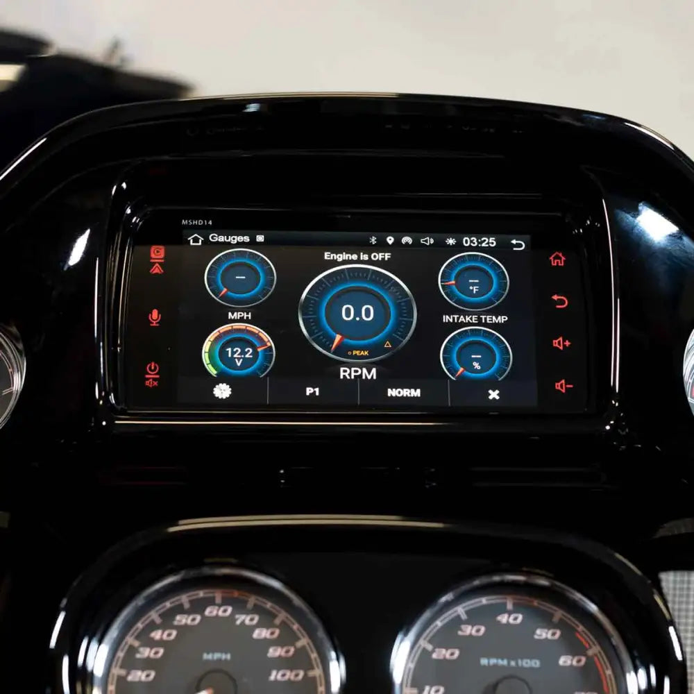 Diamond Mshd14 Radio Sostitutiva Per Harley Davidson Touring 2014-2023 Audio Hi-Fi Moto