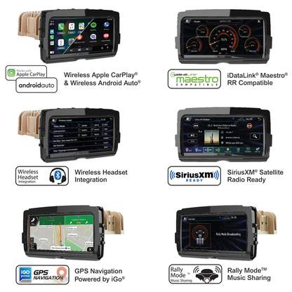 SoundStream V2 Radio Sostitutiva Per Harley Davidson Touring 2014-2023