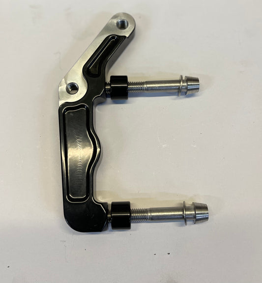 Front radial caliper support for HD 