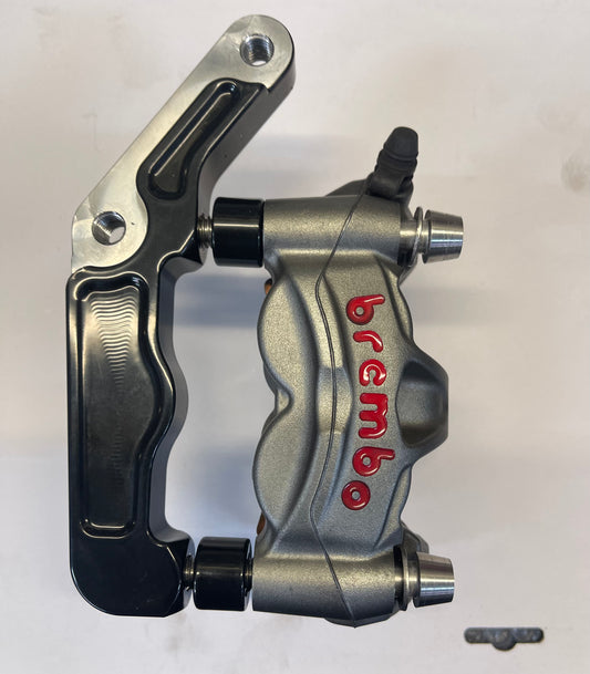 Front radial caliper support for HD 